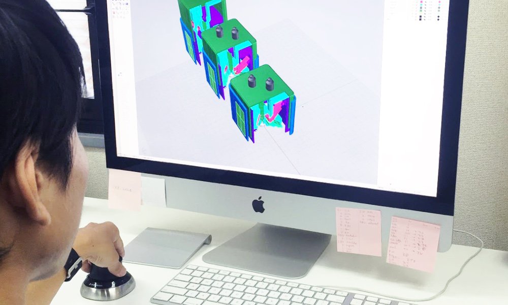 3D CAD によるモデリングと機構検証