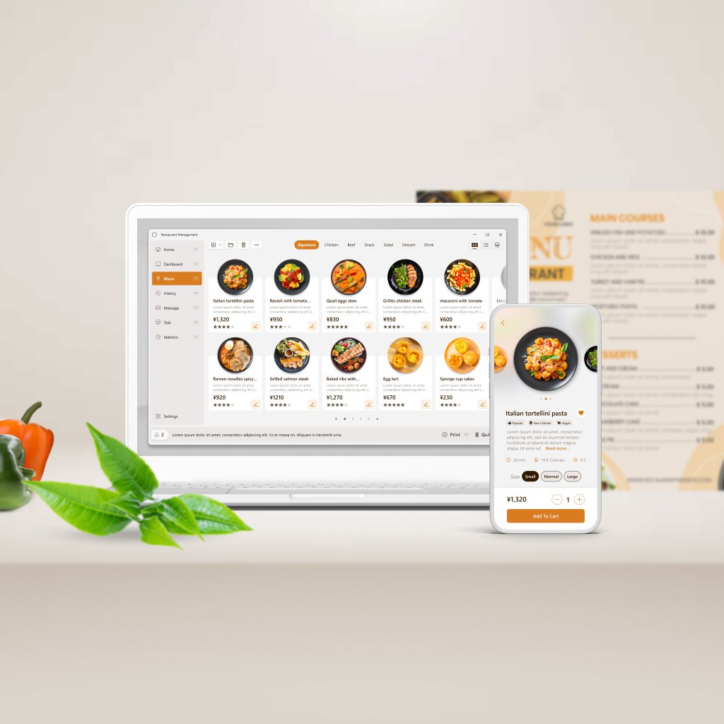 Restaurant Management UI/UX Concept 